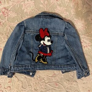 GAP Blue Denim Jacket with Disney Patch